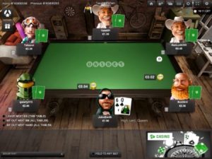 online poker in het online casino screenshot