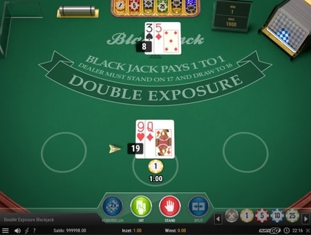 screenshot blackjack double exposure