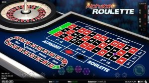screenshot voorbeeld alphabet roulette