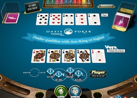 Oasis Poker screenshot