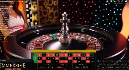 screenshot immersive roulette regels