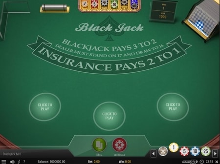 screenshot online blackjack